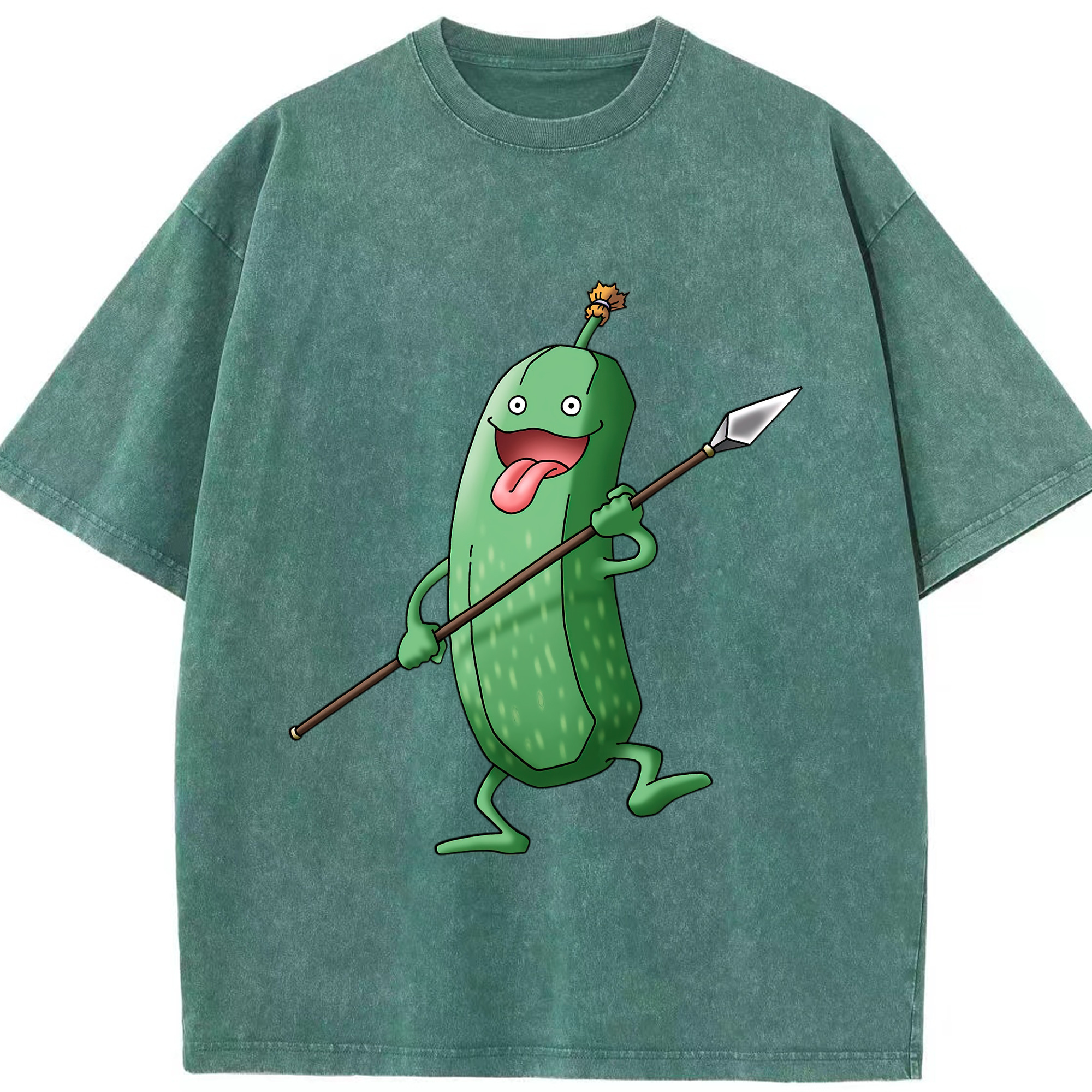 （画像用） ドラゴンクエスト Doragon Kuesuto Dragon Quest 綿100% ヴィンテージ風 半袖Tシャツ（フロントプリント）